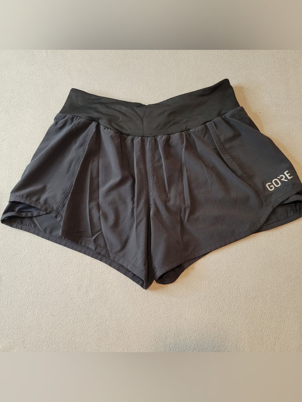 Gore Black Running Shorts Size Small
